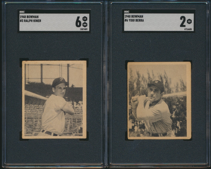 1948 Bowman Low- to Mid-Grade Baseball Complete Set Group Break #2 (Limit 5)