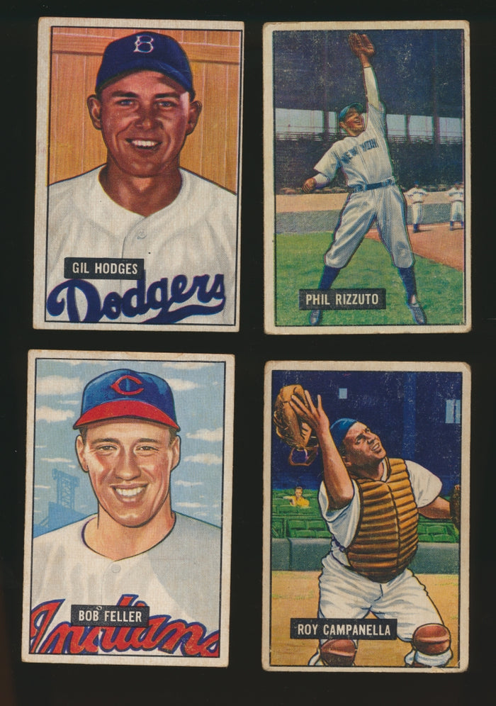1951 Bowman Low to Mid-Grade Baseball Complete Set Group Break #5