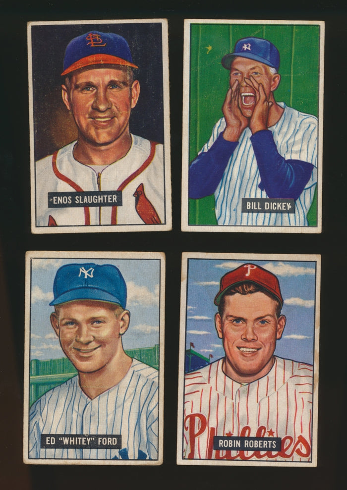1951 Bowman Low to Mid-Grade Baseball Complete Set Group Break #5