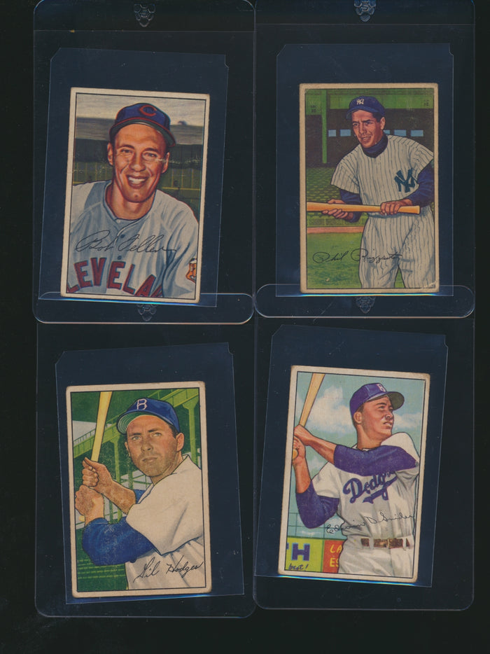 1952 Bowman Low to Mid-Grade Complete Set Break #10 (LIMIT REMOVED) + 10 BONUS '51 Bowman Set Break Spots
