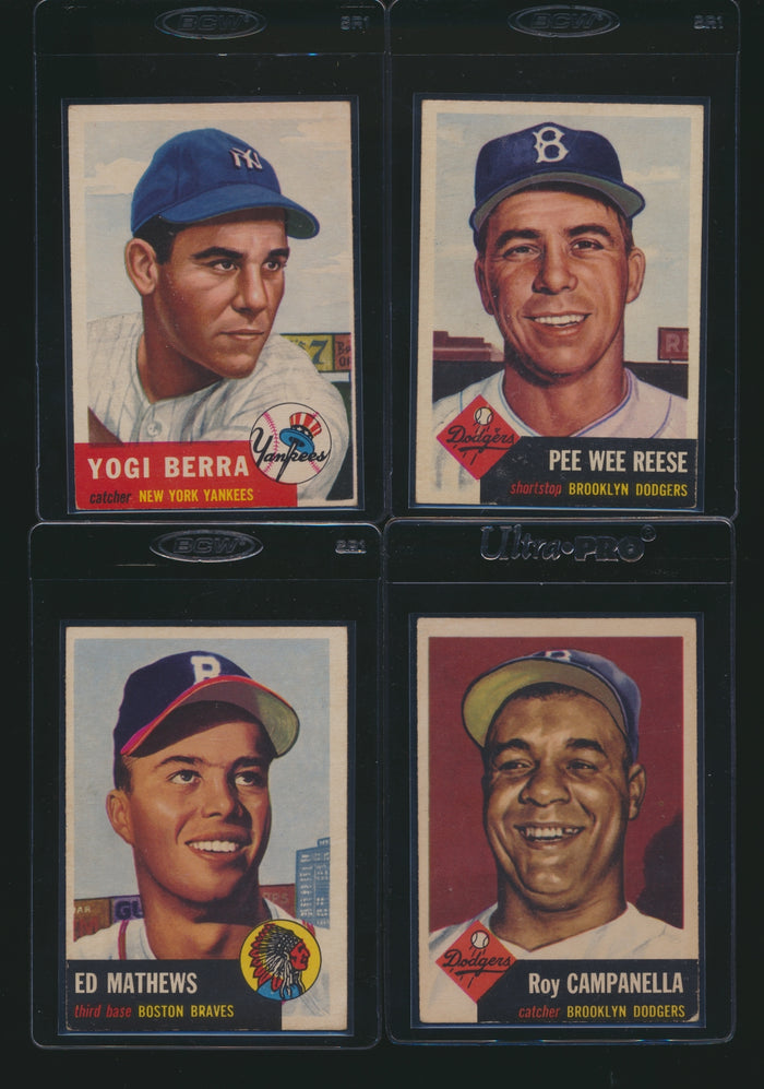 1953 Topps Low- to Mid-Grade Baseball Complete Set Group Break #11 (Limit removed)