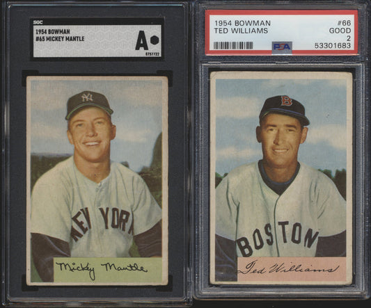 1954 Bowman Baseball Low Grade Complete Set Group Break #5 (Limit 6)
