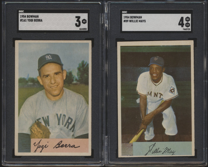 1954 Bowman Complete Low- to Mid-Grade Set Break #7 (Limit REMOVED)