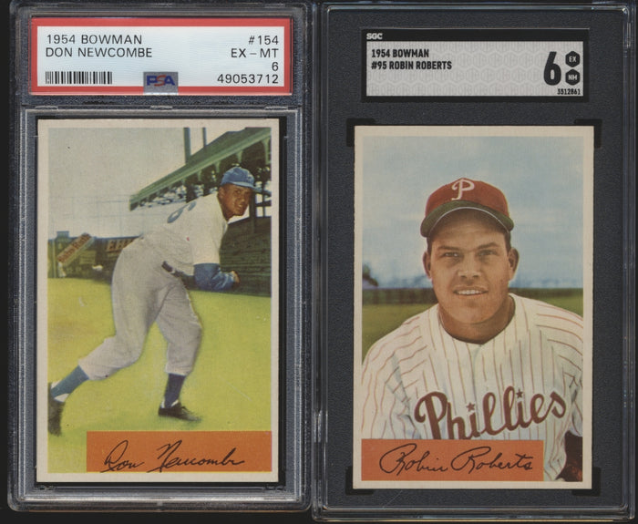 1954 Bowman Complete Low- to Mid-Grade Set Break #7 (Limit REMOVED)