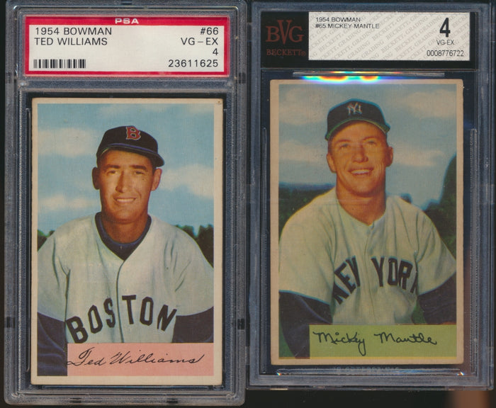 1954 Bowman Complete Low to Mid-Grade Set Break #10 (limit removed)