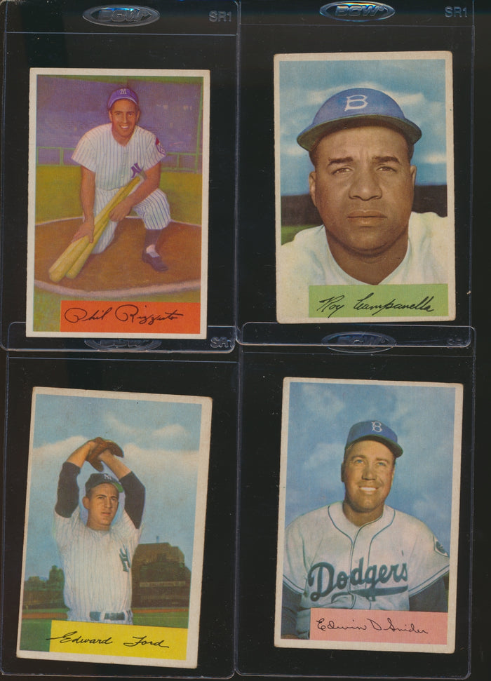 1954 Bowman Complete Low to Mid-Grade Set Break #10 (limit removed)