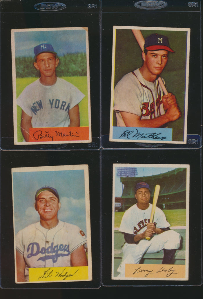 1954 Bowman Complete Low to Mid-Grade Set Break #10 (limit removed)