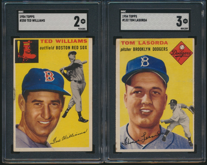 1954 Topps Baseball Set Break Repack ~ Burl's Classic Cardboard