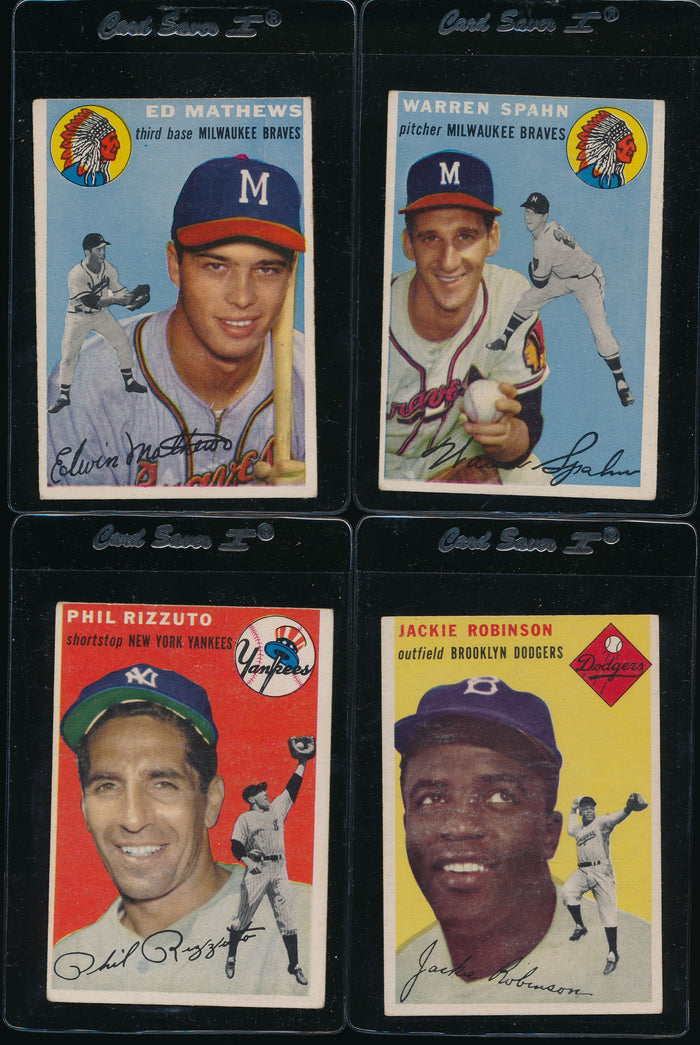 1954 Topps Complete Set Group Break #5 with Johnstons Cookies!