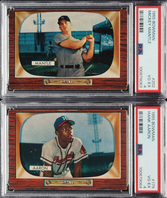 1955 Bowman Baseball Low to Mid-Grade Complete Set Group Break #9 (Limit removed)