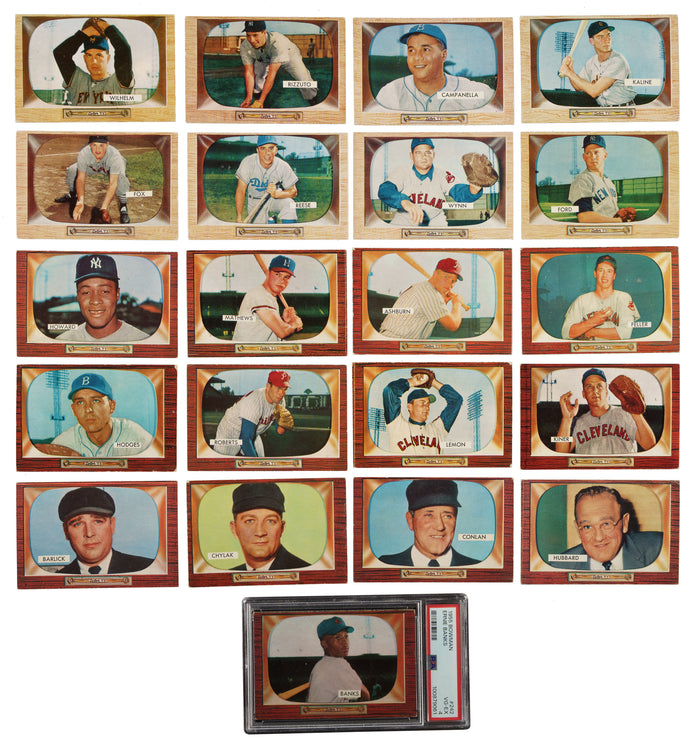 1955 Bowman Baseball Low to Mid-Grade Complete Set Group Break #9 (Limit removed)