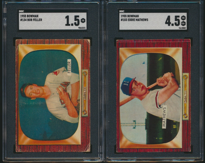 1955 Bowman Baseball Set Break Repack ~ Burl's Classic Cardboard (Pre-Sell) Ships 1/12