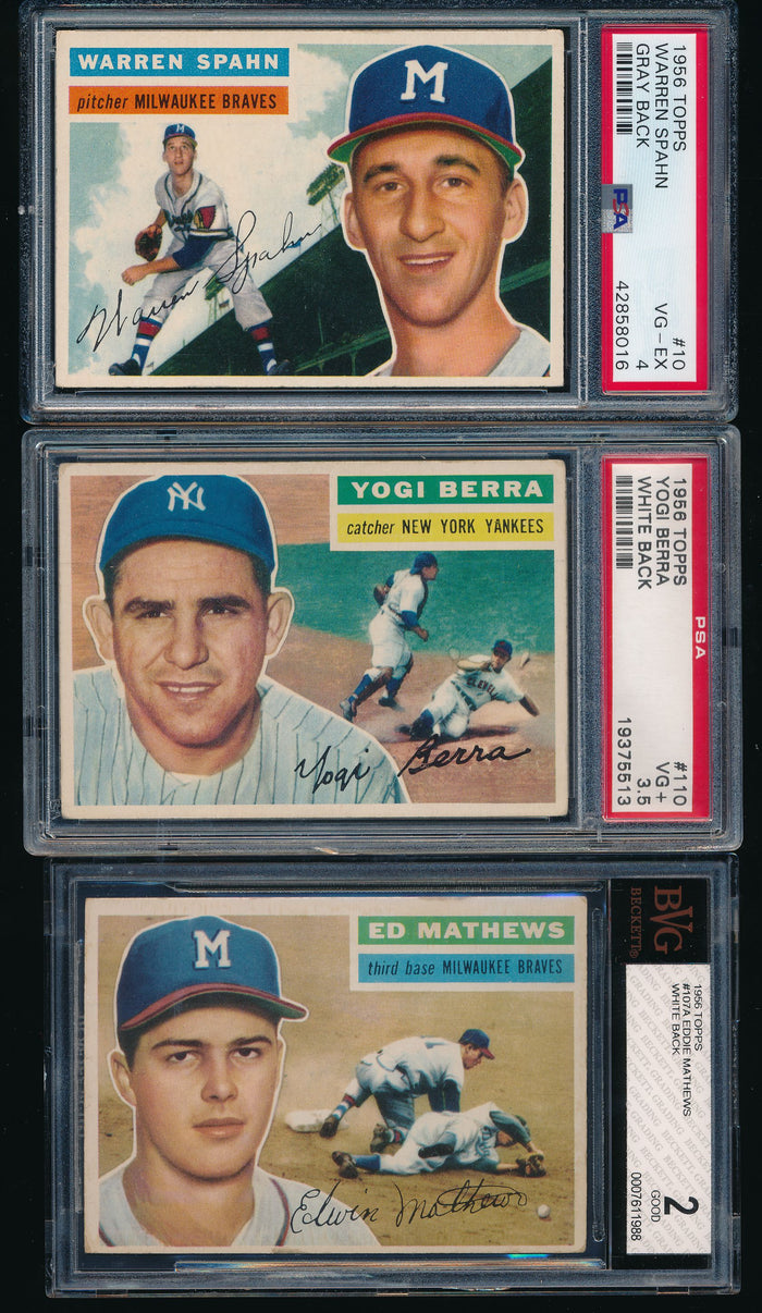 1956 Topps Complete Set Group Break #8