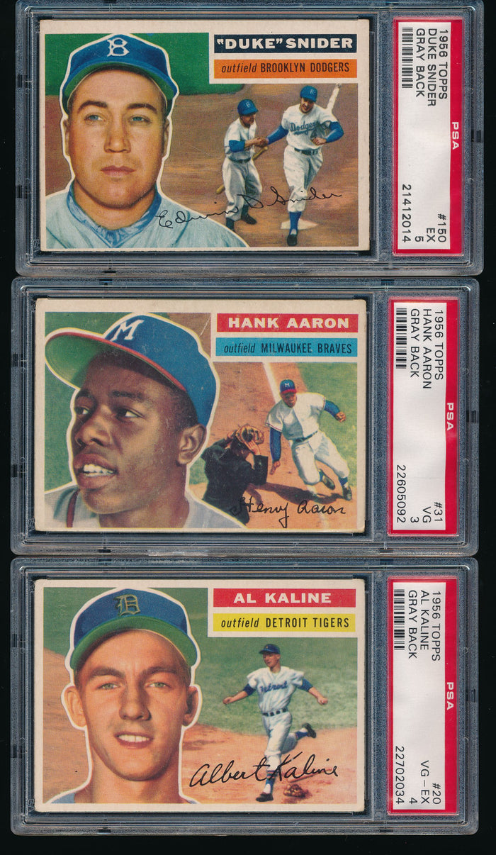 1956 Topps Complete Set Group Break #8