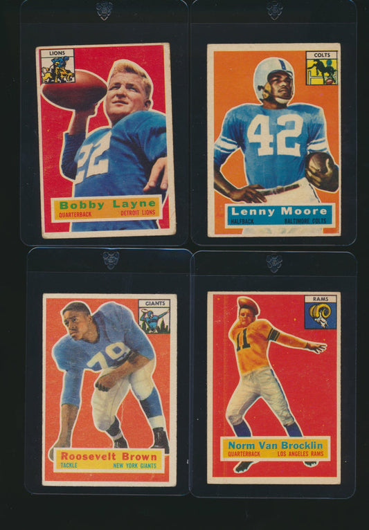 1956 Topps Football Low To Mid-Grade Complete Set Group Break #3 (LIMIT 15)