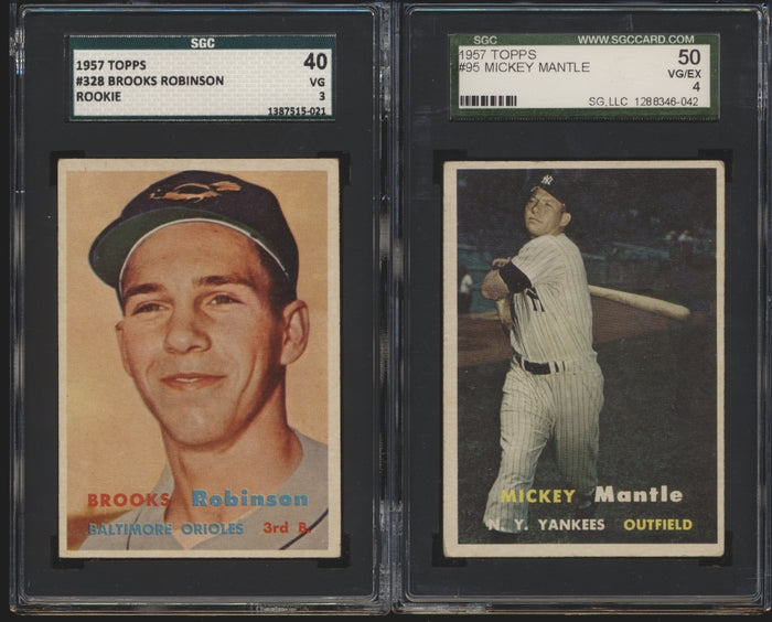 1957 Topps Baseball Complete Mid-Grade Set Group Break - LIMIT 5