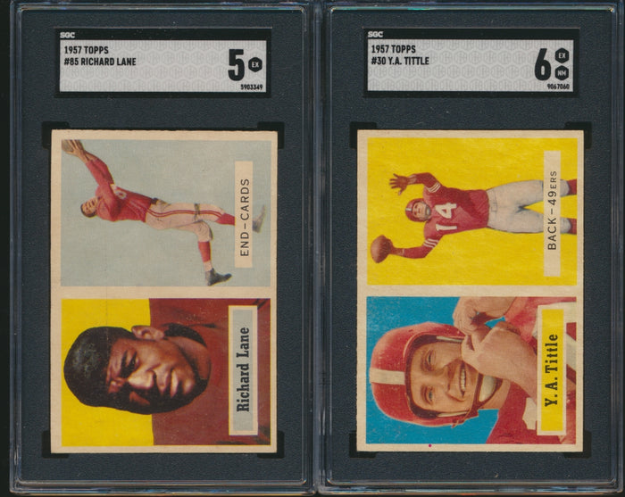 1957 Topps Football Complete Set Group Break #6 (Limit removed)