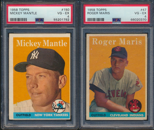1958 Topps Baseball Low- to Mid- Grade Complete Set Group Break #16 (LIMIT 10)