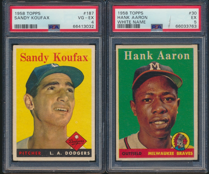 1958 Topps Baseball Low- to Mid- Grade Complete Set Group Break #16 (LIMIT 10)