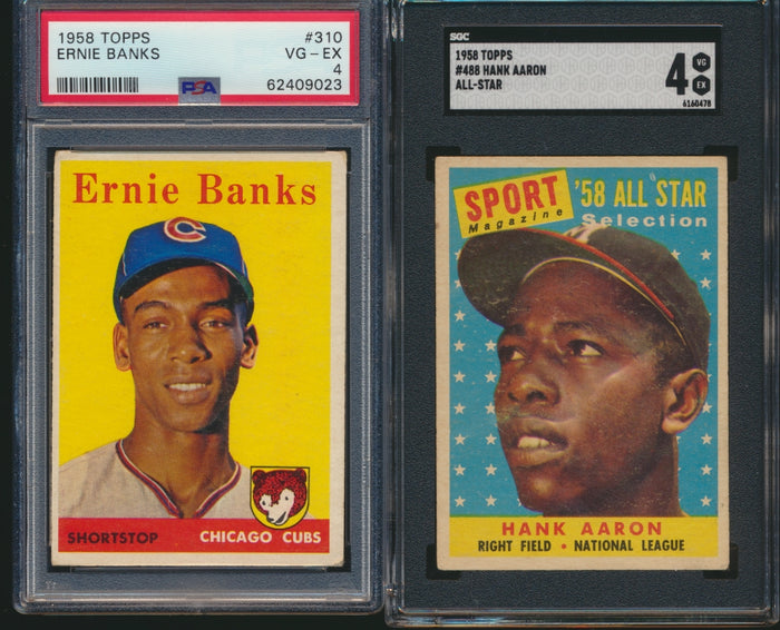 1958 Topps Baseball Low- to Mid- Grade Complete Set Group Break #16 (LIMIT 10)