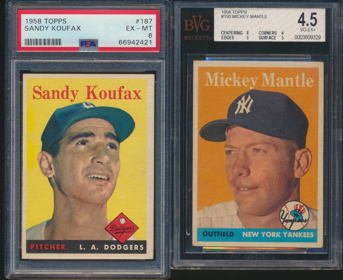 1958 Topps Baseball Low- to Mid- Grade Complete Set Group Break #17 (LIMIT 20)