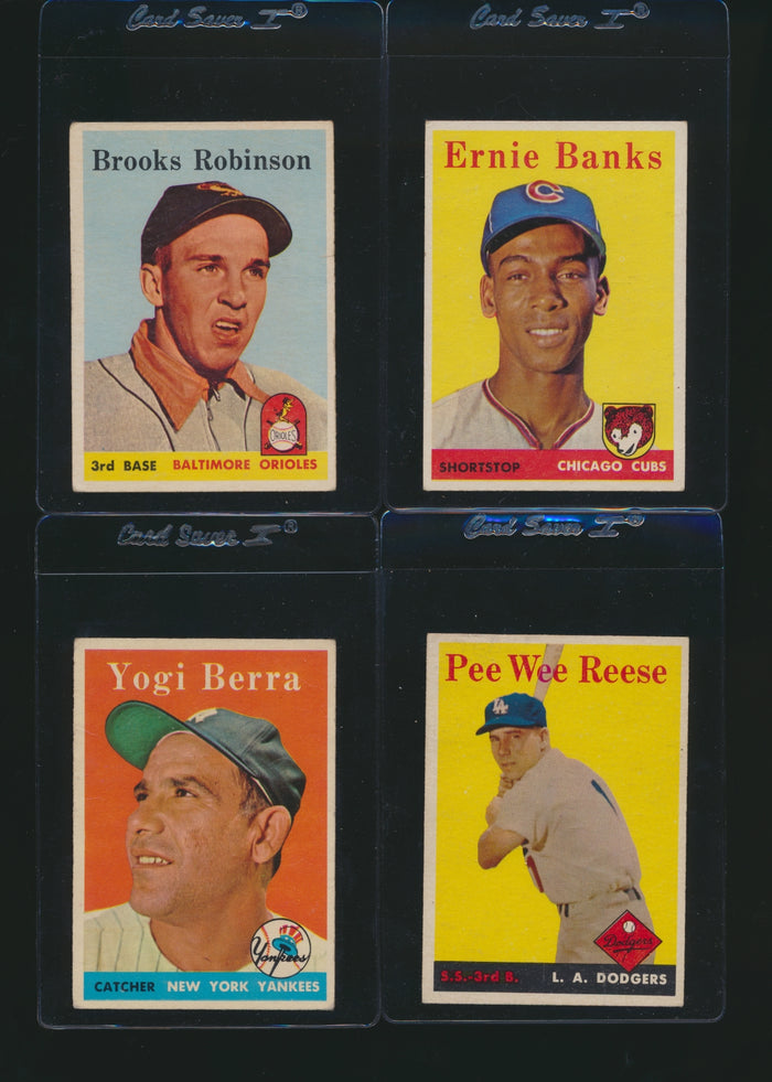 1958 Topps Baseball Low- to Mid- Grade Complete Set Group Break #17 (LIMIT 20)