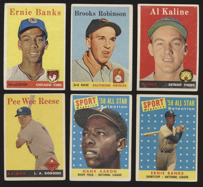 1958 Topps Baseball Low- to Mid-Grade Complete Set Group Break #11 (LIMIT 15)