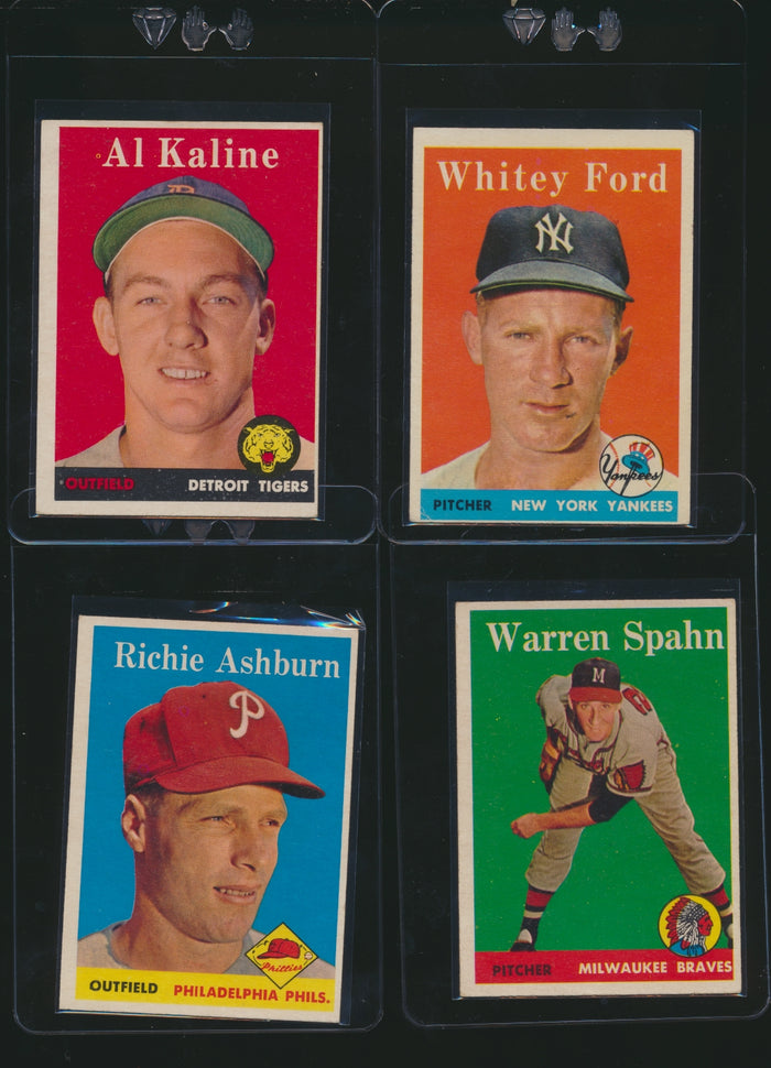 1958 Topps Baseball Set Break Repack ~ Burl's Classic Cardboard