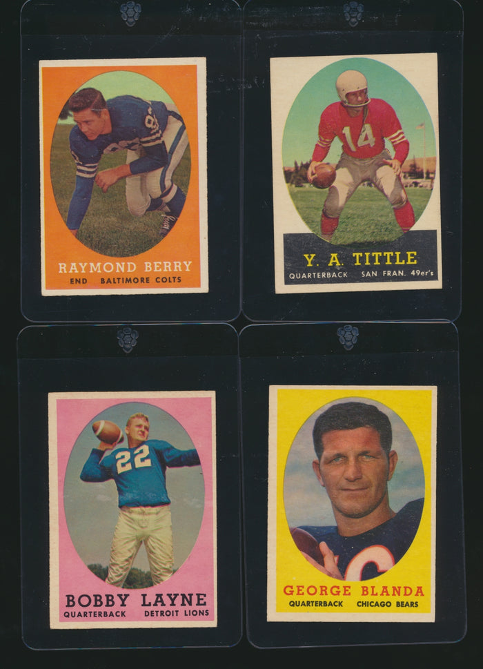 1958 Topps Football Complete Set Group Break #7 (Limit 10)