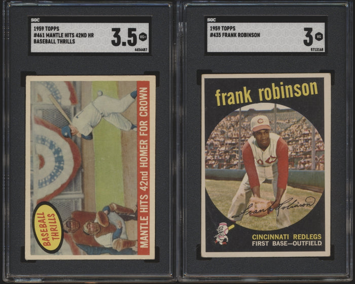 1959 Topps Baseball Low- to Mid-Grade Complete Set Group Break #11 (Limit 15)