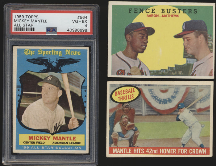 1959 Topps Baseball Low- to Mid-Grade Complete Set Group Break #9 (LIMIT 15)