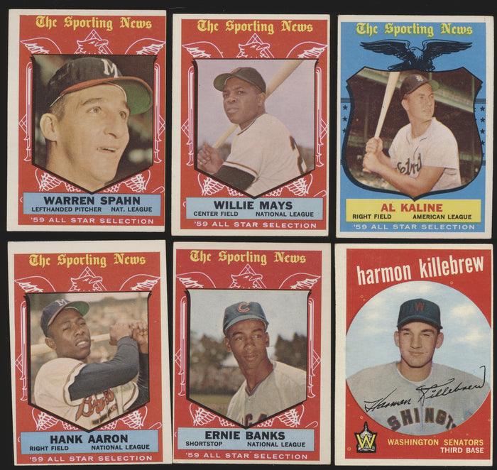 1959 Topps Baseball Low- to Mid-Grade Complete Set Group Break #9 (LIMIT 15)