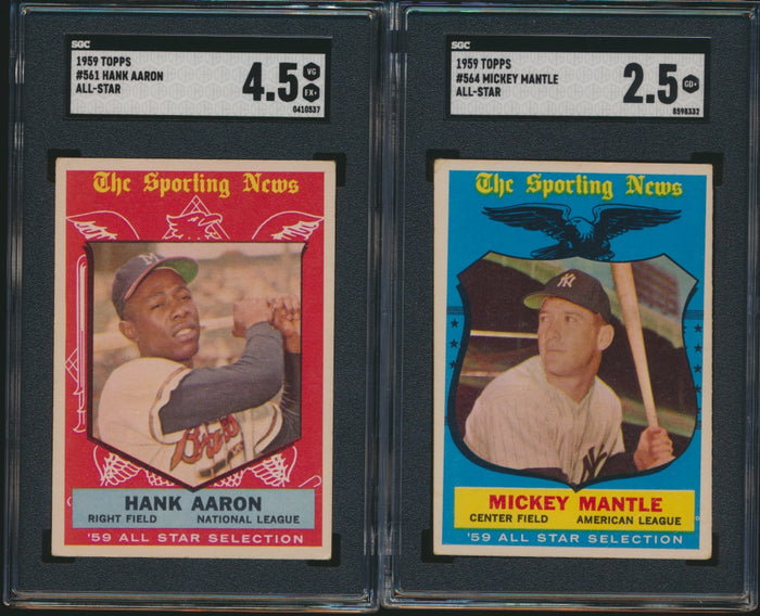1959 Topps Baseball Low to Mid-Grade Complete Set Group Break #17 (Limit 25)