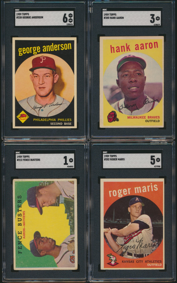 1959 Topps Baseball Low to Mid-Grade Complete Set Group Break #17 (Limit 25)