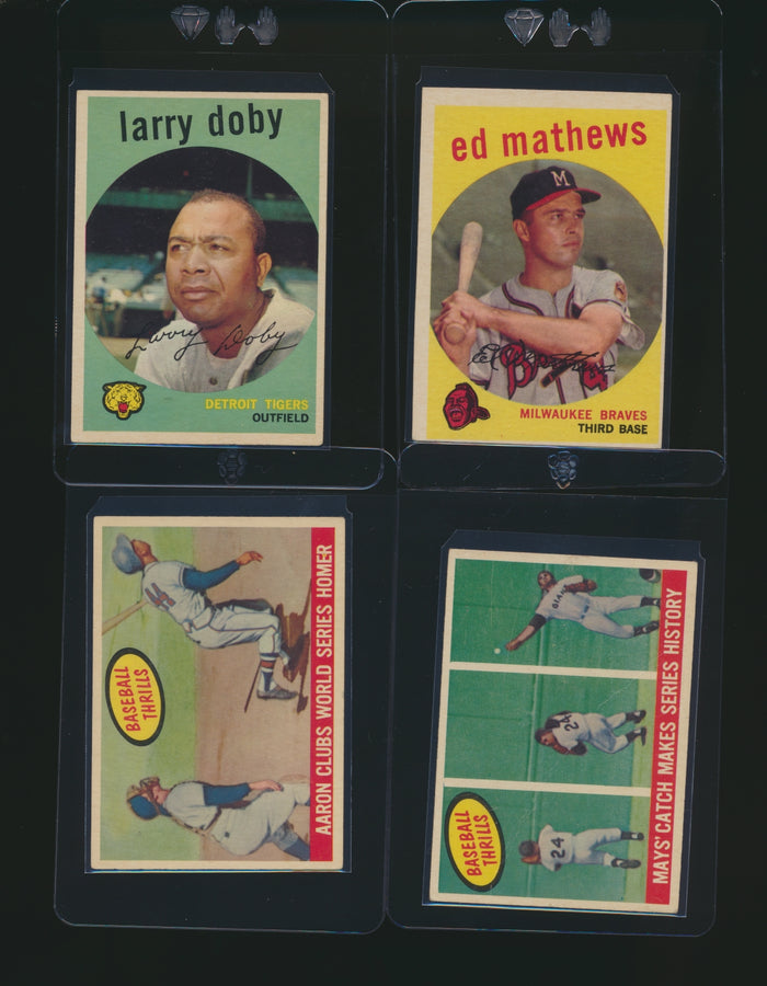1959 Topps Baseball Low to Mid-Grade Complete Set Group Break #17 (Limit 25)