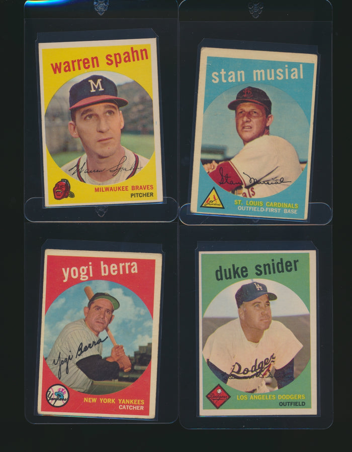 1959 Topps Baseball Low to Mid-Grade Complete Set Group Break #17 (Limit 25)