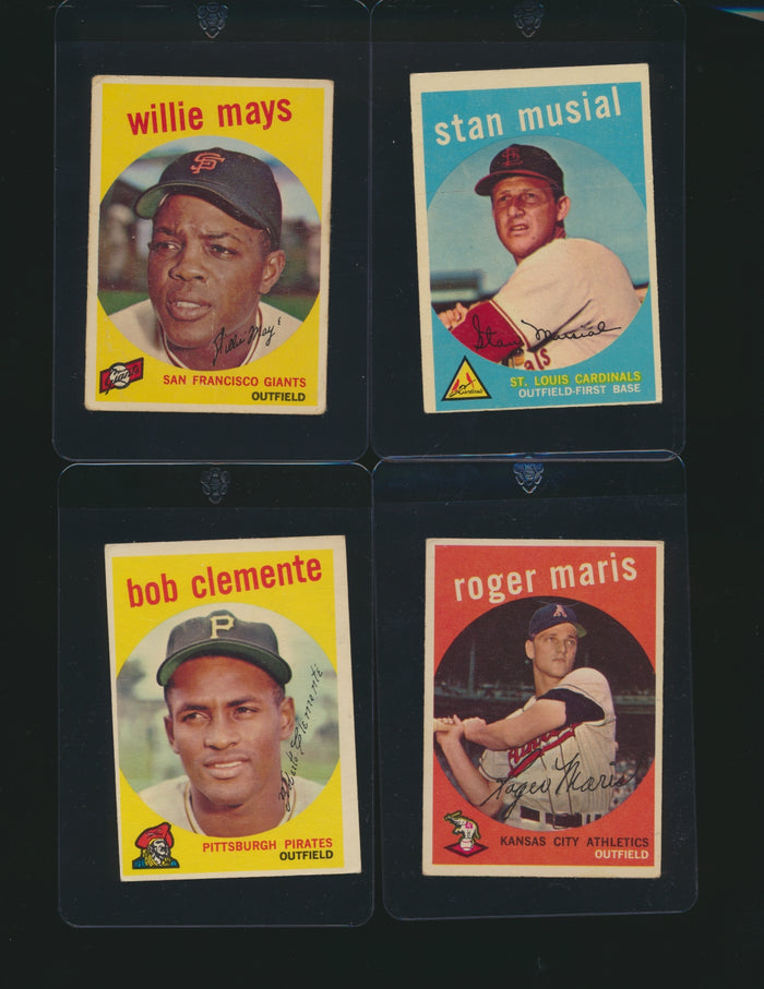 1959 Topps Baseball Low to Mid-Grade Complete Set Group Break #18 (Limit removed) with 20 '58 MLB Auto Bonus Spots