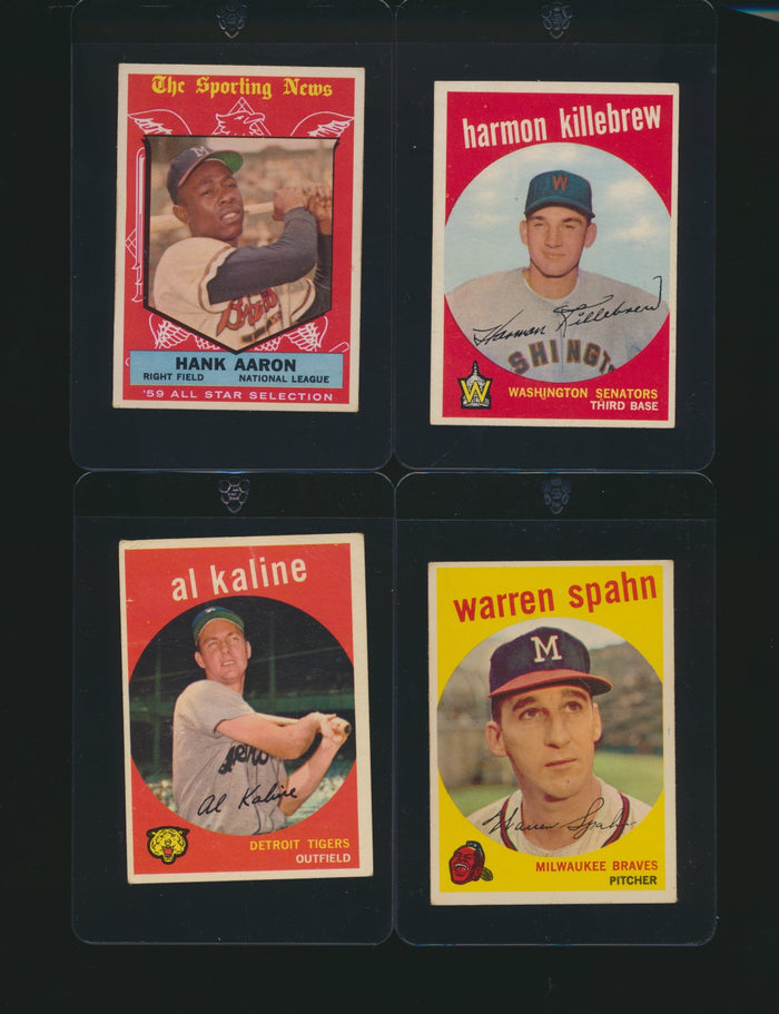 1959 Topps Baseball Low to Mid-Grade Complete Set Group Break #18 (Limit removed) with 20 '58 MLB Auto Bonus Spots