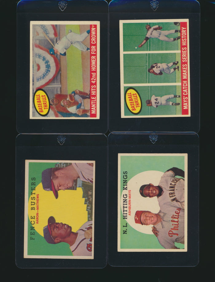 1959 Topps Baseball Low to Mid-Grade Complete Set Group Break #18 (Limit removed) with 20 '58 MLB Auto Bonus Spots