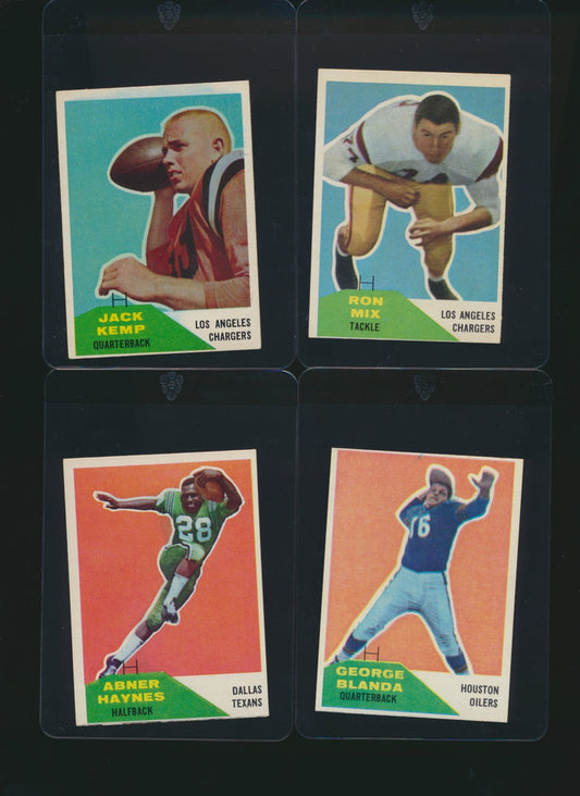 1960 Fleer Football Complete Set Group Break #1 (Limit 10)