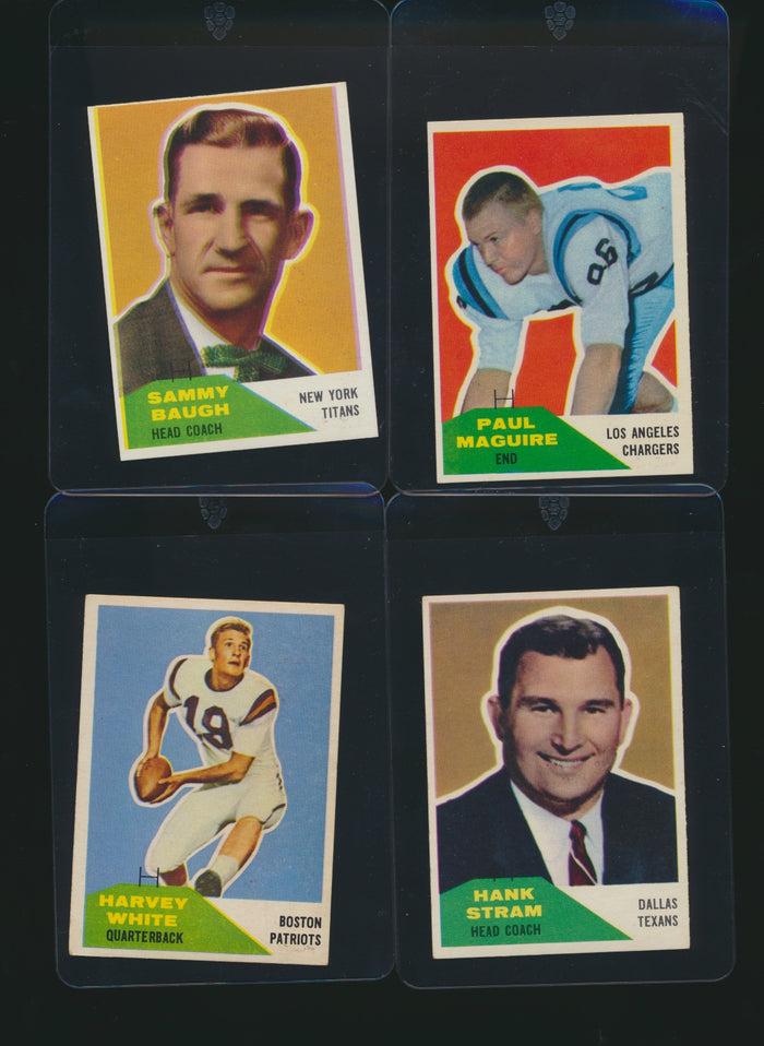 1960 Fleer Football Complete Set Group Break #1 (Limit 10)