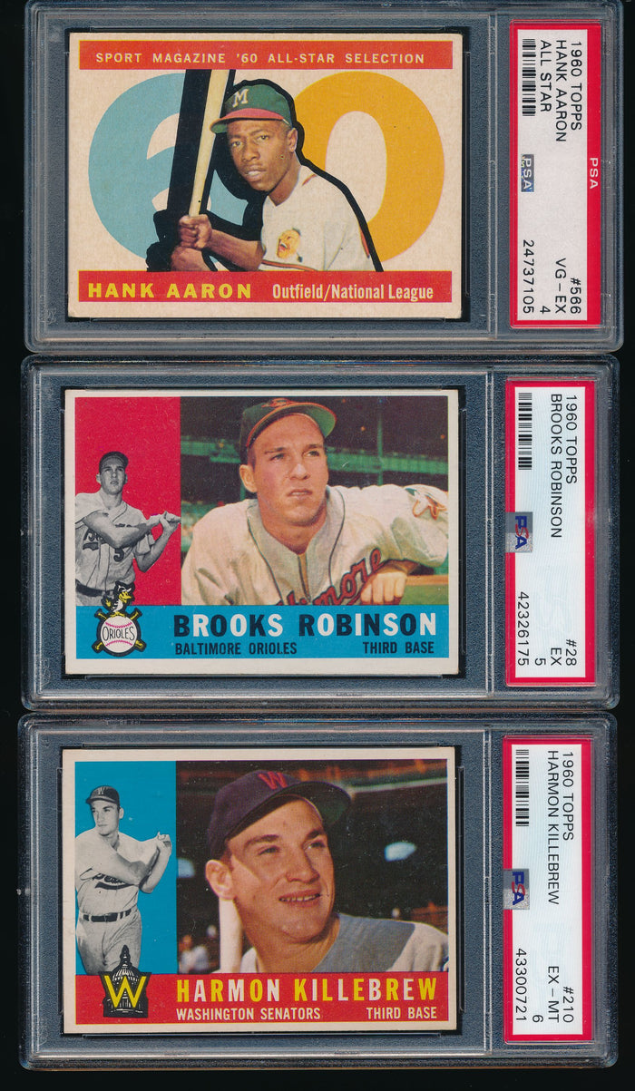 1960 Topps Baseball Complete Set Group Break #8
