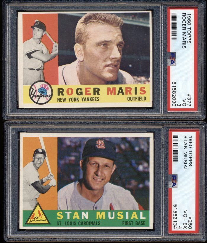 1960 Topps Baseball Low- to Mid-Grade Complete Set Group Break #13 (LIMIT 10)