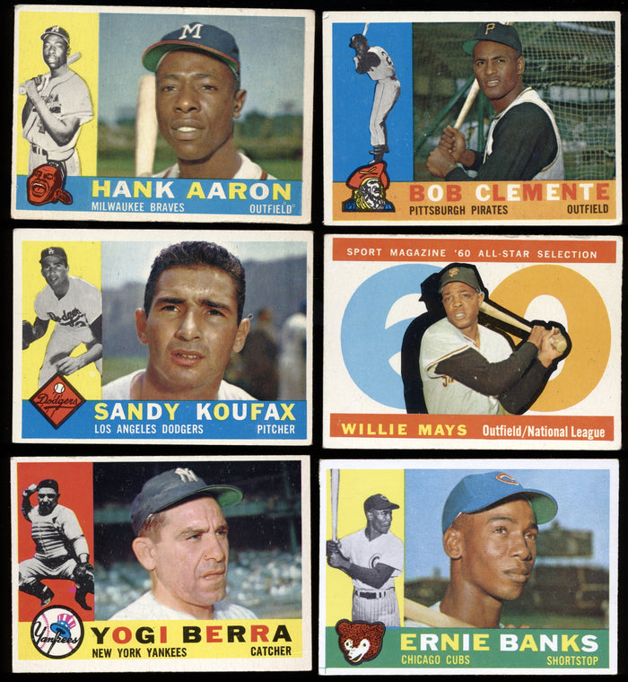 1960 Topps Baseball Low- to Mid-Grade Complete Set Group Break #13 (LIMIT 10)