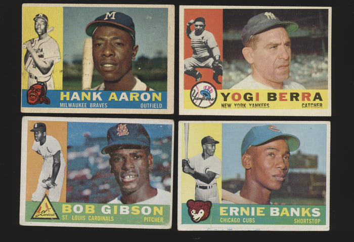 1960 Topps Baseball Low- to Mid-Grade Complete Set Group Break #14 (LIMIT 15)
