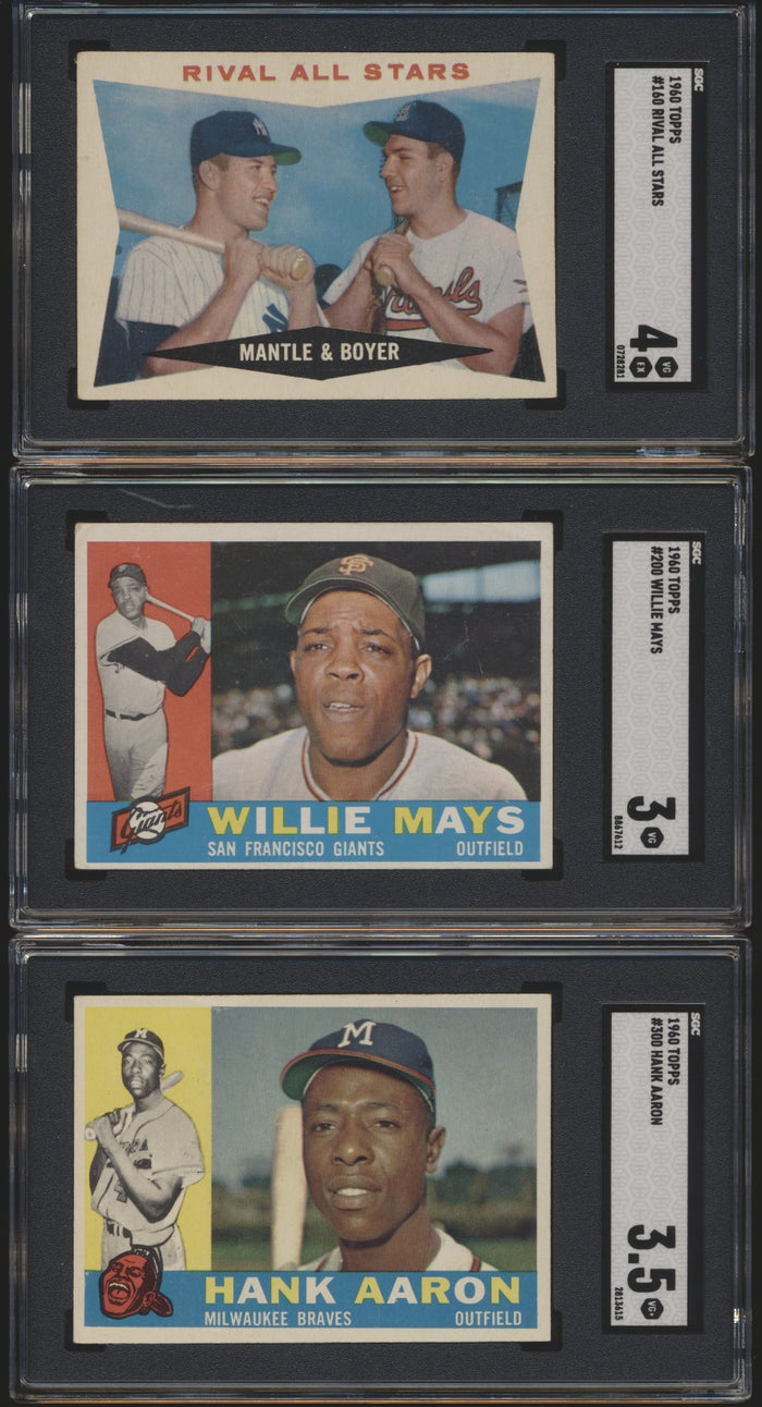 1960 Topps Baseball Low- to Mid-Grade Complete Set Group Break #15 (LIMIT 10)