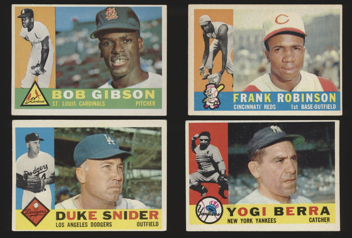 1960 Topps Baseball Low- to Mid-Grade Complete Set Group Break #15 (LIMIT 10)