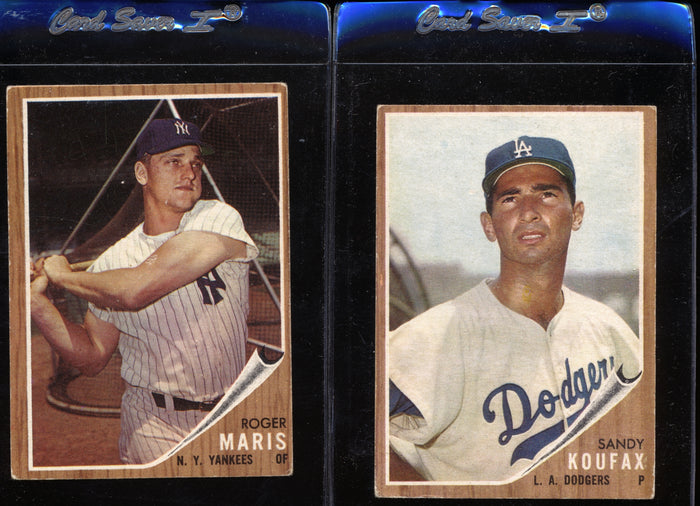 1962 Topps Baseball Complete Set Group Break #5 (Low to Mid Grade - LIMIT 15)