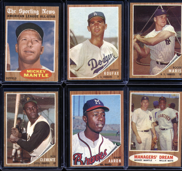1962 Topps Baseball Complete Set Group Break (Mid-Grade, Limit 10)