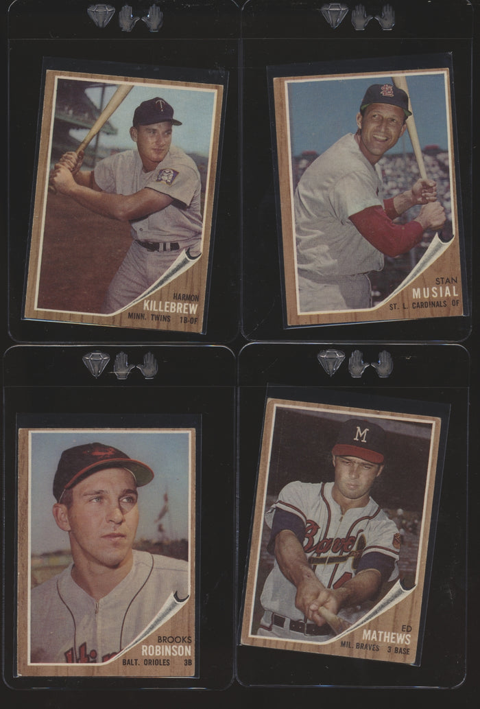 1962 Topps Baseball Low- to Mid-Grade Complete Set Group Break #12 (LIMIT removed)
